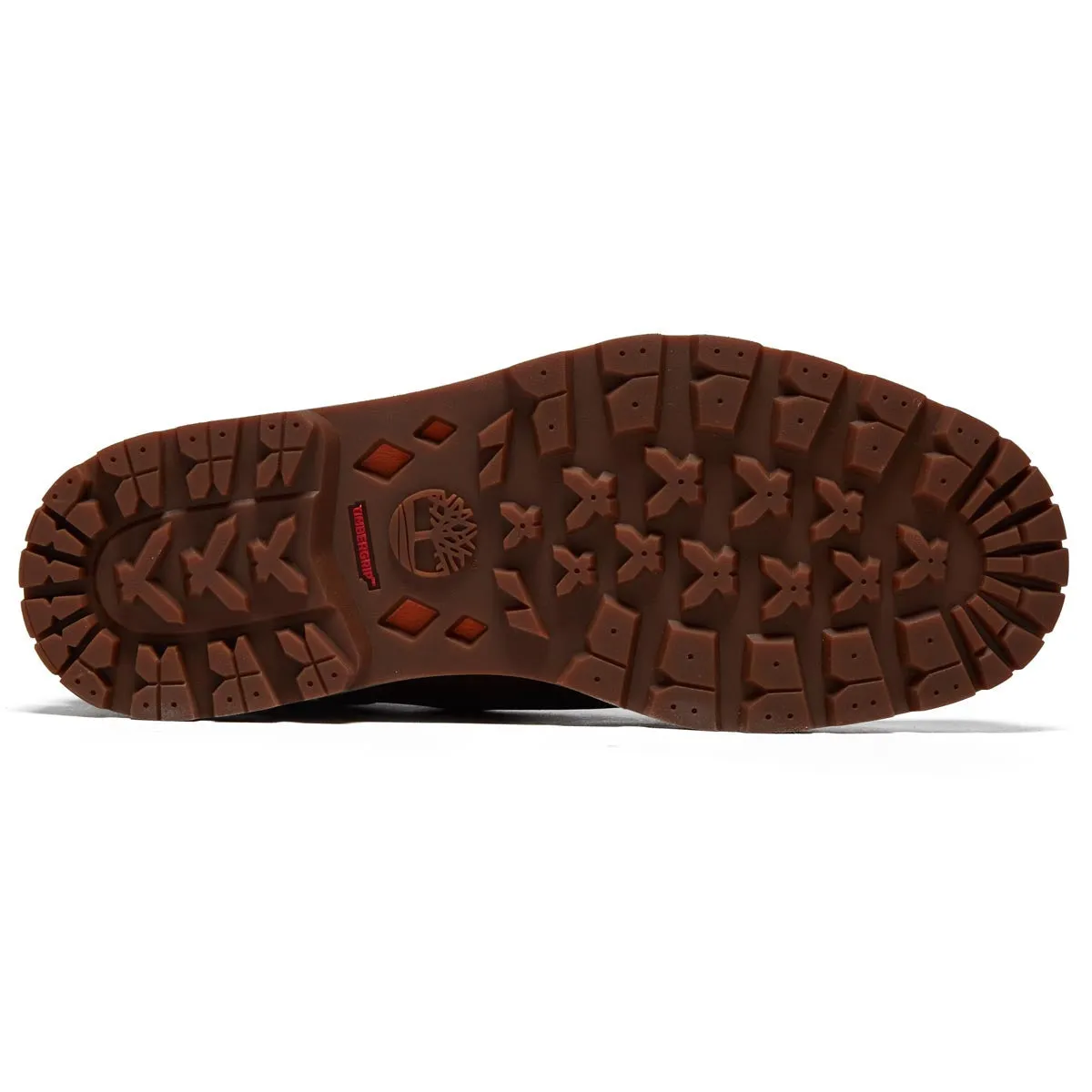 Timberland Britton Road Mid Lace Up Wp Chukka Boots - Rust Full Grain