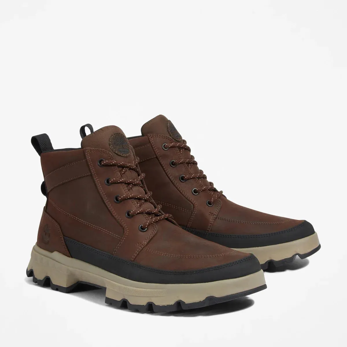 Timberland Mens Originals Ultra Waterproof Chukka V13 - Dark Brown Full Grain