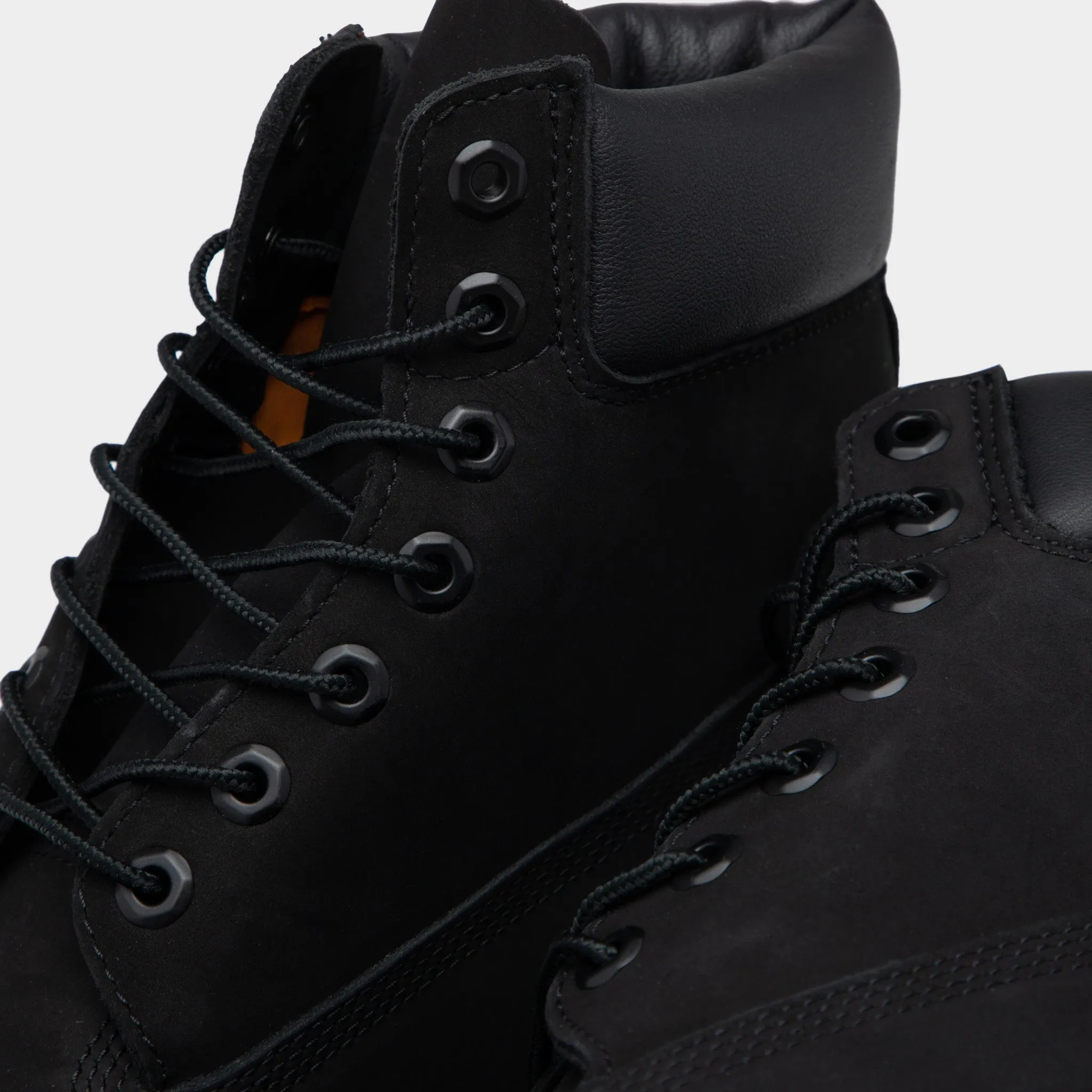 Timberland Premium 6-Inch Waterproof Boot / Black Nubuck