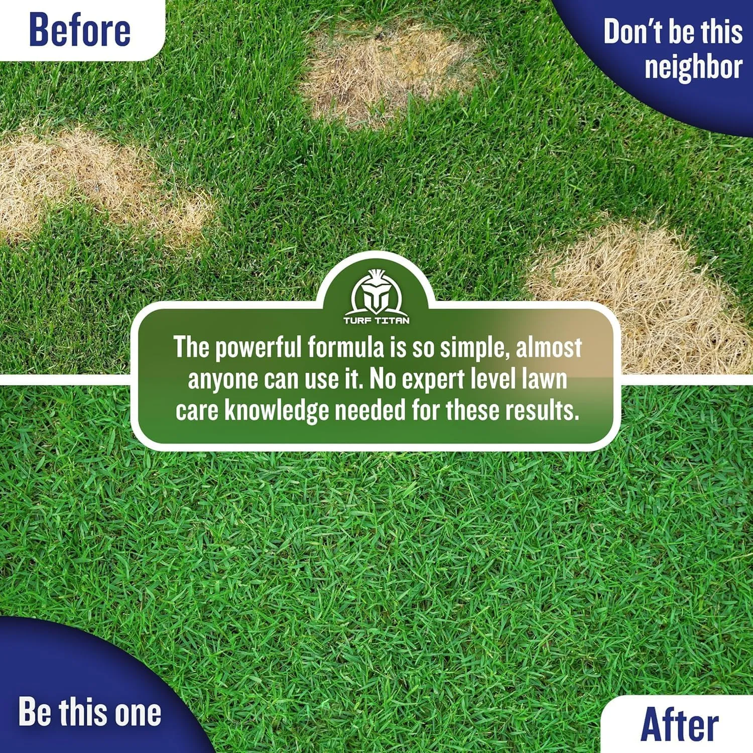 Turf Titan K9 Correcter w/Hose End Dog Urine Neutralizer for Lawn (32 oz)  Urine Neutralizer For Dogs to Revive your Lawn  Lawn Care Solution for Green, Odor-Free Lawn  Covers Up to 8,000 Sq Ft