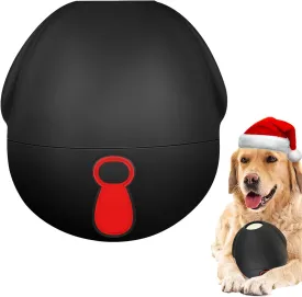 Yipetor Dog Chew Toys, Frozen Treat Toy, XL Dispensing Dog Toy(Black)